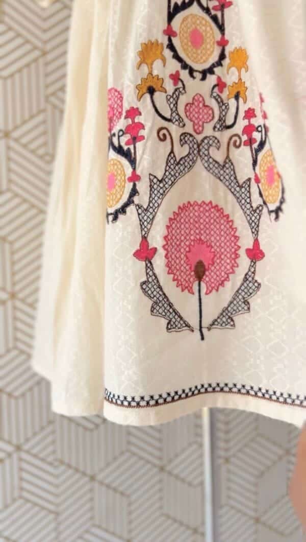 Beautiful embroidered cotton tunics tops/frocks/2363 - Image 7