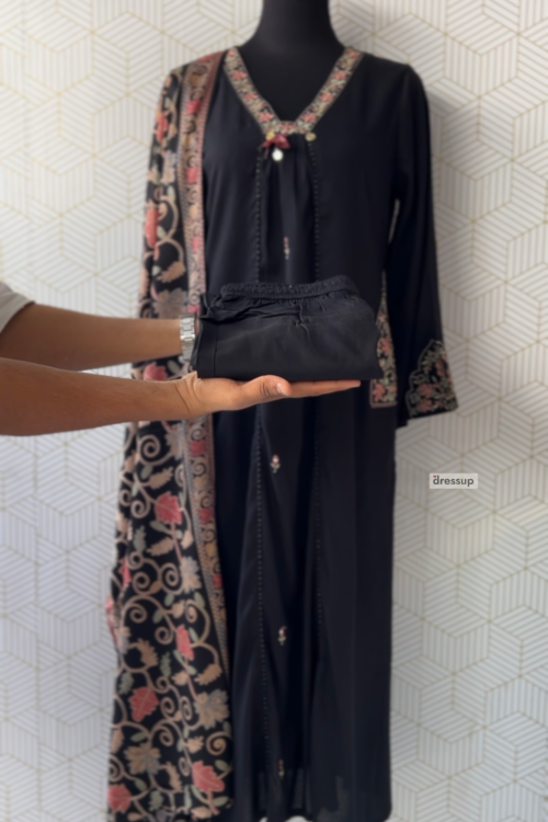 3-Piece Rayon Set with Printed Dupatta/3069